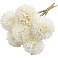 Kunstblumenstrauß 6/12 Stück künstliche Chrysanthemensträuße, künstliche Chrysanthemen, Agger, geeignet für Heim-, Garten-, Party- und Hochzeitsdekoration.