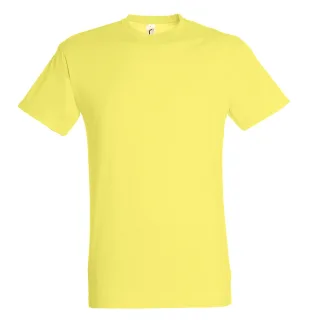 SOLS Mens Regent T-Shirt mit kurzen Ärmeln (blassgelb)