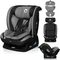 lionelo Autokindersitz ART I-SIZE, ab: ab Geburt, bis: bis 12 Jahren, ab: 40 cm, bis: 150 cm, (Kindersitz von der Geburt bis zum Alter von 12 Jahren), i-Size/40–150cm/MemoryFoam/13x Kopfstütze/3-Punkt-Gurt