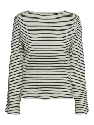 Aware - VMLENA LS BOATNECK BLOUSE VMA birch - Gr. - L
