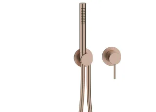Herzbach MODUL7 Hebelmischer-Farbset 1 Verbraucher Copper Steel, 70.701002.1.39 70.701002.1.39