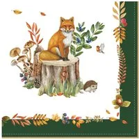 EasyLife Papierserviette Forest Dream, Höhe: cm, Farbe: Mehrfarbig, Motiv: Fuchs