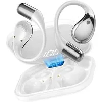 Forrlite 2026 Neue Open Ear Kopfhörer, In Ear Kopfhörer Bluetooth 6.0 Open-Ear-Kopfhörer (60H Spielzeit, IPX7 wasserdichte Bluetooth Open-Ear Sport Kopfhörer, Kopfhörer Kabellos Bluetooth HiFi Stereo mit Ohrhaken, ENC Noise Cancelling, HD-Mikrofon, k