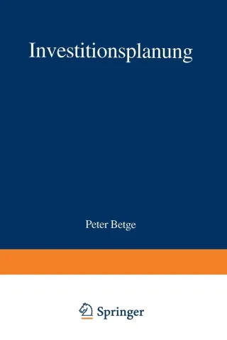 Investitionsplanung. Methoden - Modelle - Anwendungen