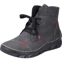 Rieker Winterboots Schnürboots, Stiefelette, Casual-Boots mit softem Schaftrand