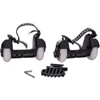 Hudora Gleitschuh HUDORA Fersenroller Bold Buddy's, 8 blinkende LEDs, verwandelt Schuhe in coole Rollschuhe