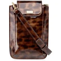 Marc Cain Mini Bag, Damen Handtasche, Handytasche mit Logoschriftzug