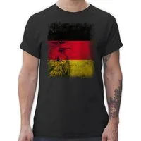 Shirtracer T-Shirt Deutschland WM Adler Flagge Germany 2026 Fussball WM Fanartikel