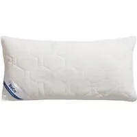 Beco Microfaserkissen Medibett, Kopfkissen, Füllung: Polyester, Bezug: Polyester oder Baumwolle, Seitenschläfer, Bauchschläfer, Rückenschläfer, Kissen 40x80 cm, 80x80cm, Allergiker geeignet (Hausstauballergiker)