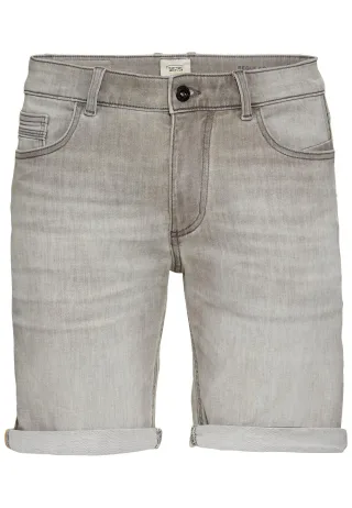 camel active - fleXXXactive® Jeansshorts im Regular Fit stone gray