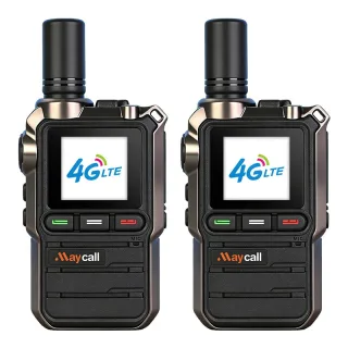 2pcs Maycall MC-720(510E) 4G LTE Global Walkie Talkie Long Range 5000km Nationwide Radio 4900mAh Type-C Dual SIM FirstNe