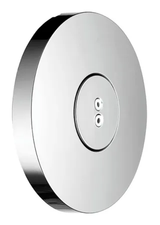 Herzbach Herzbach Living Spa UP-Seitenbrause Spin-Jet rundes Design gebürstet, 11.676000.1.09 11.676000.1.09