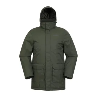 Mountain Warehouse Herren Ranger gepolsterter Parka (Khaki Grün)