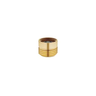 Dornbracht Adapter 12202979-28 für Brauseabgang 3/8" x 1/2", messing gebürstet