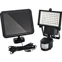 TRANGO LED Außen-Wandleuchte, Bewegungsmelder, SOL-YF60 LED Solar Strahler *GREEN* Solar Wandleuchte I Solar Fluter mit Bewegungsmelder I Solar Außenleuchte I Solarlampen mit Bewegungsmelder, Außenleuchte, Solar Sensor Strahlerleuchte