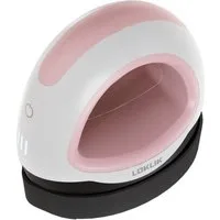 LOKLIK Reisebügeleisen Mini Heat Press pink, Kompakte Heizpresse, Transferpresse zum Aufbügeln, Textildruck