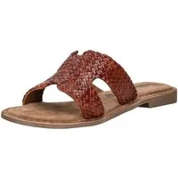 Lazamani Lazamani Pantoletten Leder Pantolette