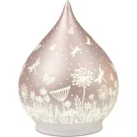 formano LED Dekolicht Tropfen pastell peach 15cm 21cm, LED fest integriert