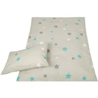 Bestlivings Babybettwäsche KB-04837 Bettbezug, Baumwolle, 2 teilig, Kinder Bettwäsche 2-tlg (100x135cm / 40x60cm) Bettdecken Set