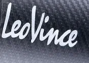 Aufkleber Leo Vince Label Emblem Logo new, hitzefest, Alu, Sport Auspuff Sticker