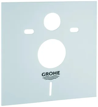 GROHE Schallschutz-Set 37131 für WC mit Schallschutzmatte und Gummihülsen 37131000