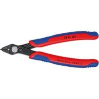 Electronic Super Knips 78 61 125 , Elektronik-Zange rot/blau, mit Öffnungsfeder und Öffnungsbegrenzung