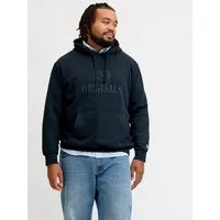 Jack & Jones PlusSize Kapuzensweatshirt JORFREDERIKSBERG MONOGRAM SWEAT HOOD PLS Baumwollmischung, regular fit