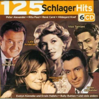 125 Schlager Hits [Audio CD] Various