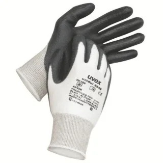 uvex unidur 6648 Schnittschutzhandschuh  weiß/schwarz 8 - 6093208