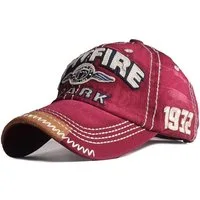 Sporty Baseball Cap Spitfire Distressed Baseballcap Vintage Used Look Retro Flugzeug