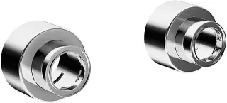 Hansa S-Anschluss-Set absperrbar Hansa 0272, verchromt 2720200