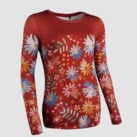 Freisein Project Funktionsshirt GailyColoured Schnelltrocknend und dehnfähig