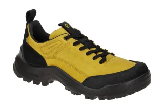 Ecco 82235458277 Offroad WP Herren Halbschuhe Gelb/Black/Olive Oil wasserdicht