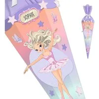 Ursus - Ludwig Bähr Schultüte URSUS Schultüten Bastelset Easy Line Rainbow Ballerina