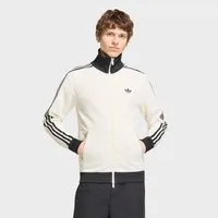 adidas Originals Trainingsjacke BECKENBAUER ORIGINALS mit Rundhalsausschnitt, aus Baumwolle und Polyester, in normaler Länge