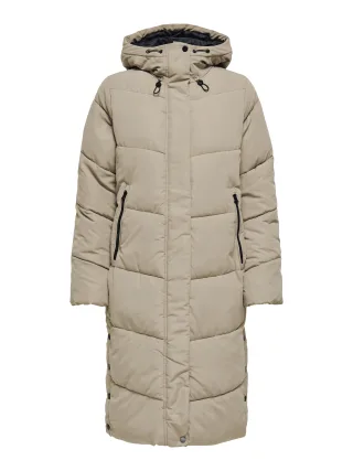 ONLY - ONLMAGGI LONG PUFFER CC OTW Silver Mink - Gr. - M