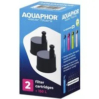 AQUAPHOR Trinkflasche City Filterkartusche 2er Pack, I Für alle Aquaphor CITY Wasserfilter-Flaschen I Filtert beim Trinken