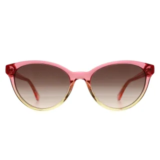 Kate Spade Adeline/G/S GVZ HA rosa schattiert gelb braun Farbverlauf Sonnenbrille