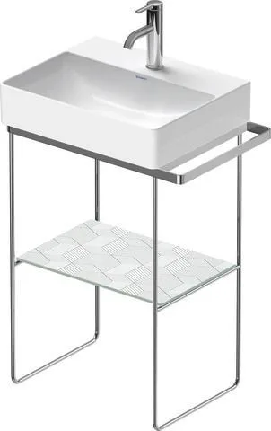 Duravit DuraSquare Metallkonsole Chrom Poliert 565x380x740 mm - 0031321000 31321000