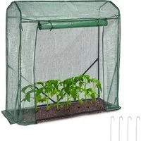 relaxdays Foliengewächshaus Tomaten Gewächshaus mit PE-Folie