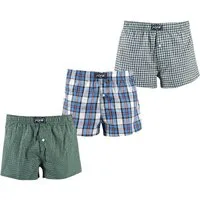 ADAM JEANS Webboxer Gewebte Boxershorts American Unterhosen Herren Boxershorts Kariert (3-St., 3er Set, 6er Set, 12er Set) Web Boxershorts Herren lockere Boxershorts Herren weit Männer Boxer