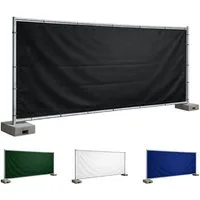 Z-Tex Schutzplane Bauzaunplane ca. 150 g/m² Sichtschutz Zaunblende Plane blickdicht (1-St)