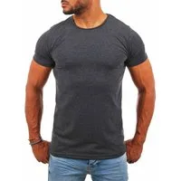 Young & Rich T-Shirt Herren Uni Basic rundhals Ausschnitt Unterziehshirt 1701 Rundhalsauschnitt unifarben kurzarm regular fit