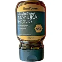BeePower Honig Manuka-Honig Australischer MGO 50+ Halal Kosher ISO HACCP 400g, 1 x 1 St., Australian Manuka Honey Association Member