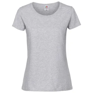 Fruit of the Loom - "Iconic" T-Shirt für Herren (Grau meliert)