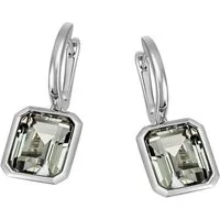 Firetti Paar Creolen Schmuck Geschenk Silber 925 Quadrat, mit Amethyst