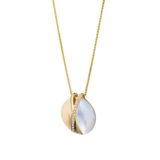 Orphelia 'Moragene' Damenkette mit Anhänger aus 925er Sterlingsilber – Gold ZH-7506/G