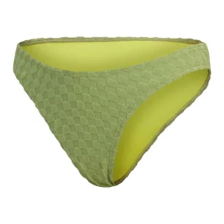 Speedo - Bikinihöschen für Damen, Frottee, Hoch geschnitten (Grün)