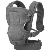HAUSS SPOLE Bauchtrage Neugeborene mit Schultern Babytragetuch Babytrage Einstellbar (Ergonomische atmungsaktive und vielseitig verstellbare Tragehilfe, 1-tlg., gemütlich leichtgewichtig 4 Trageoptionen verstellbarer Sitz), für Neugeborene und Kleink