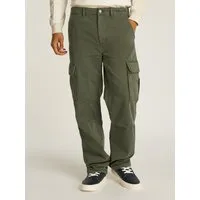 Tommy Jeans Cargohose TJM JAIMIE COTTON CARGO mit Kniefalten
